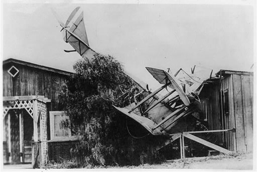 WWI Plane Crash